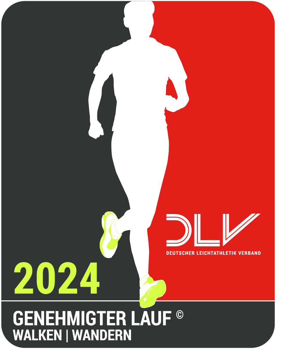 Deutscher Leichtathletik Verband Logo Genehmigter Lauf 2024