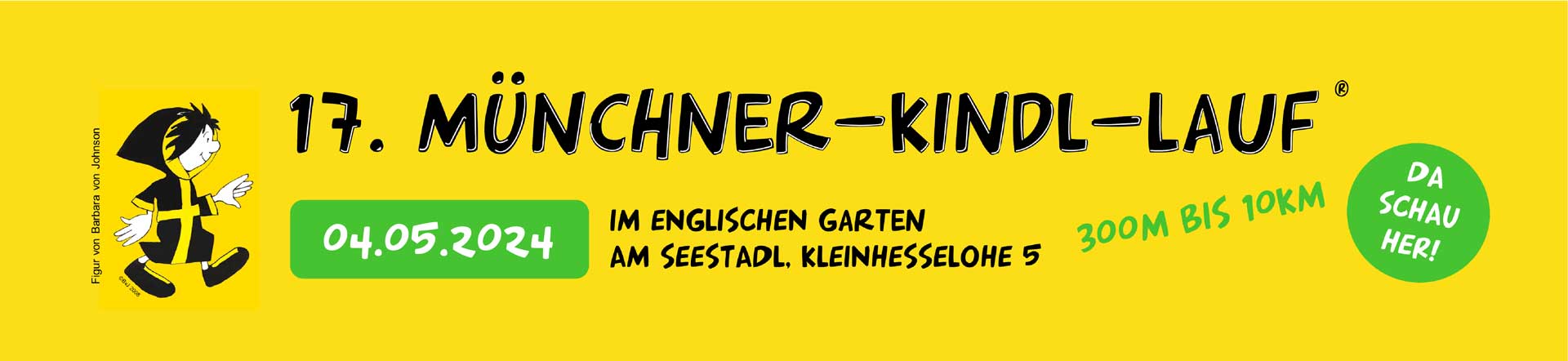 Münchner-Kindl-Lauf® Banner 2024