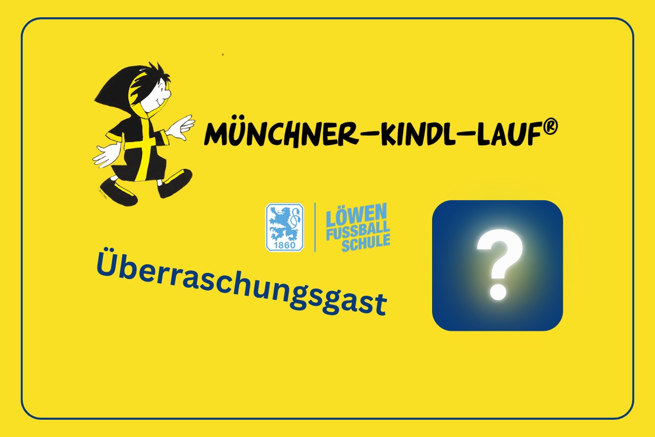 Münchner-Kindl-Lauf® Überraschungsgast